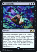 Necromentia (PRE-116S) - Core Set 2021 Promos Foil