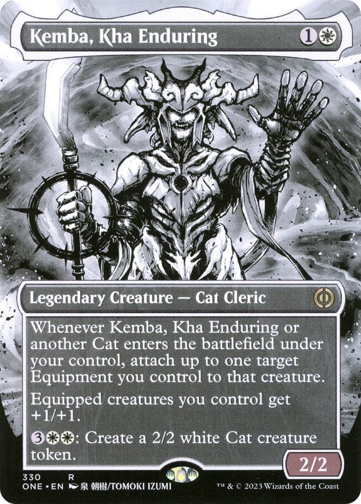 Kemba, Kha Enduring (ONE-330) - Phyrexia: All Will Be One: (Showcase) (Borderless)