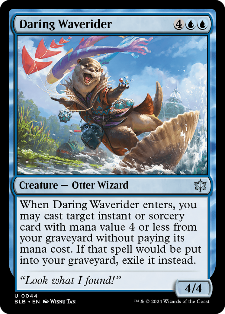Daring Waverider (BLB-044) - Bloomburrow
