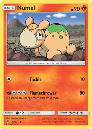 Numel 023/236 - SM  Unified Minds Reverse Holofoil