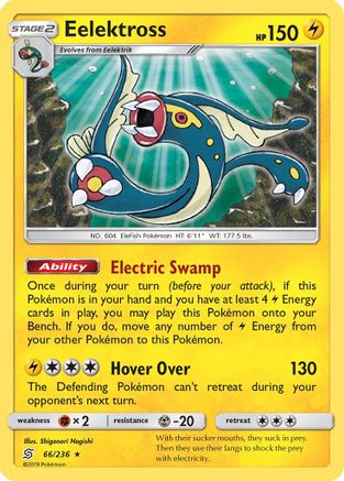 Eelektross 066/236 - SM  Unified Minds Reverse Holofoil