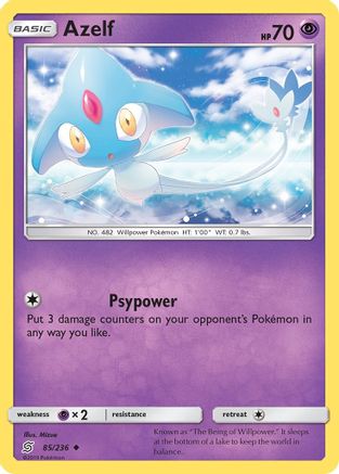 Azelf 085/236 - SM  Unified Minds