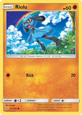 Riolu 115/236 - SM  Unified Minds Reverse Holofoil