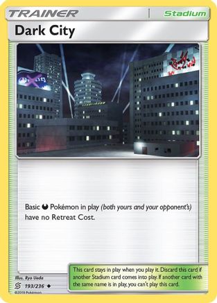 Dark City 193/236 - SM  Unified Minds Reverse Holofoil