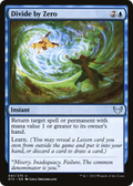 Divide by Zero (STX-041) - Strixhaven: School of Mages