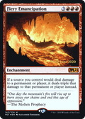 Fiery Emancipation (PRE-143S) - Core Set 2021 Promos Foil