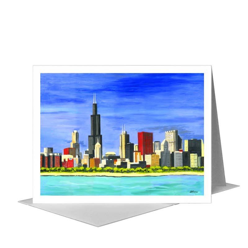 Sears Tower, Chicago, Greeting Card (#7364B)