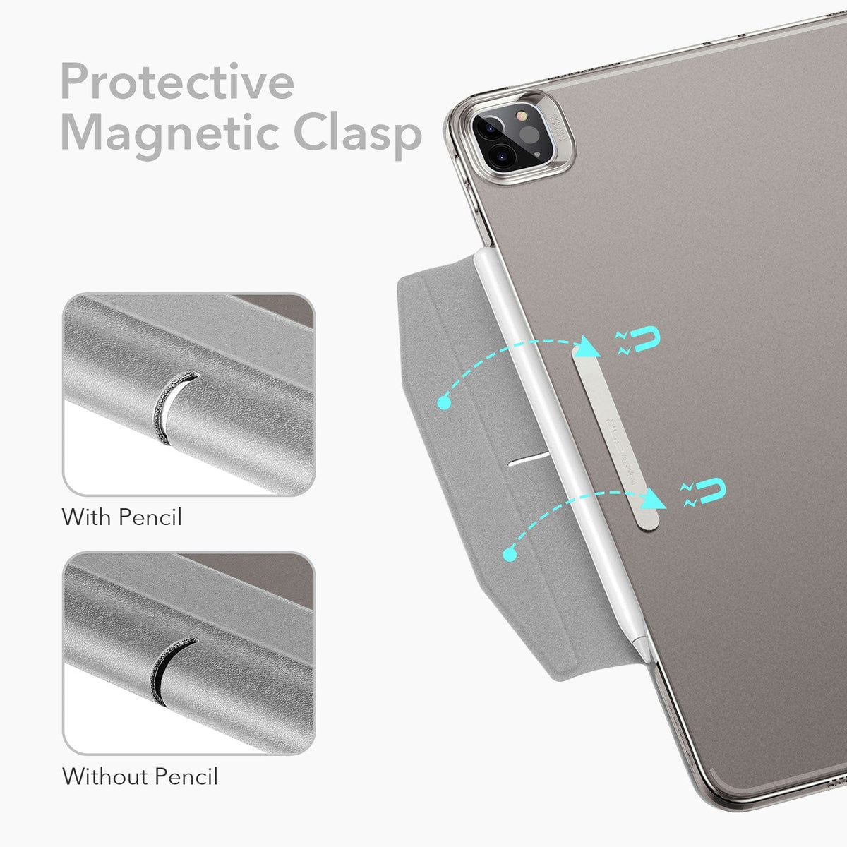 Venture Series Tri-Fold Magnetic Case - iPad Pro 12.9-inch