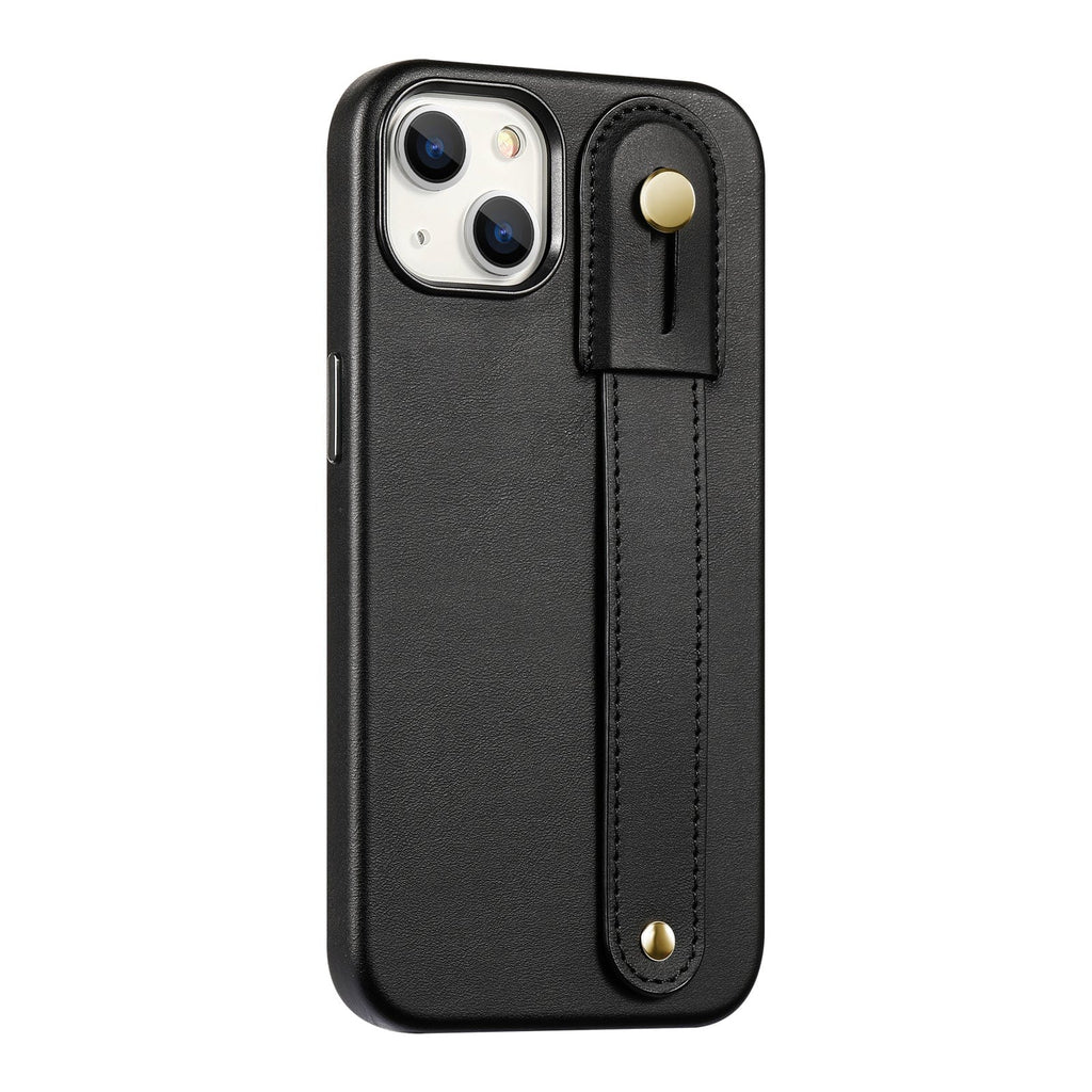 Indy Series Leather FingerGrip Case - iPhone 14 Plus