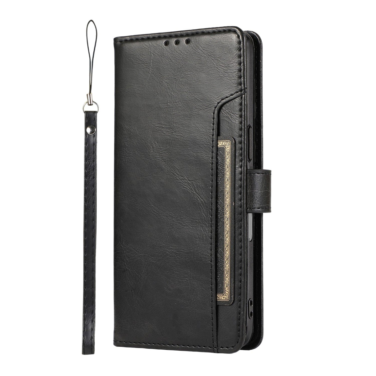 iPhone 17 Case - Leather Folio Wallet | Indy Series