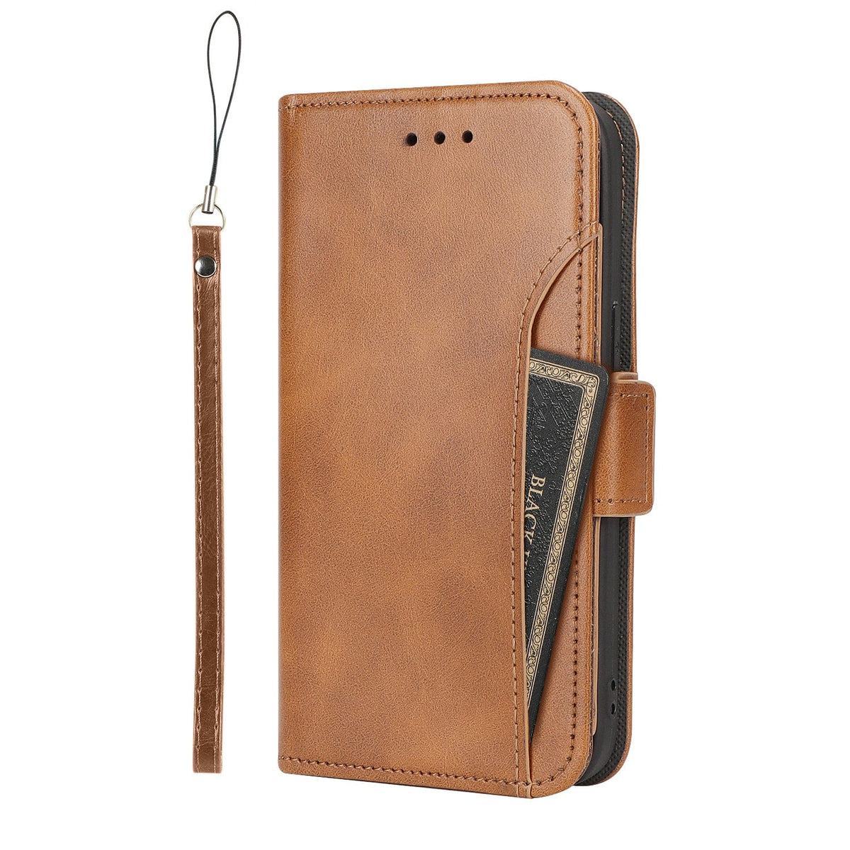 iPhone 15 Plus Leather Wallet Case with MagSafe - Card Holder | Indy Series