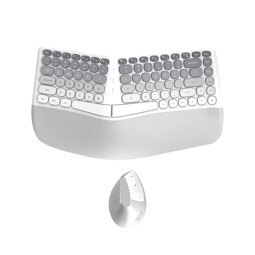 Wireless Keyboard & Mouse Combo - 85-Key RGB Keyboard