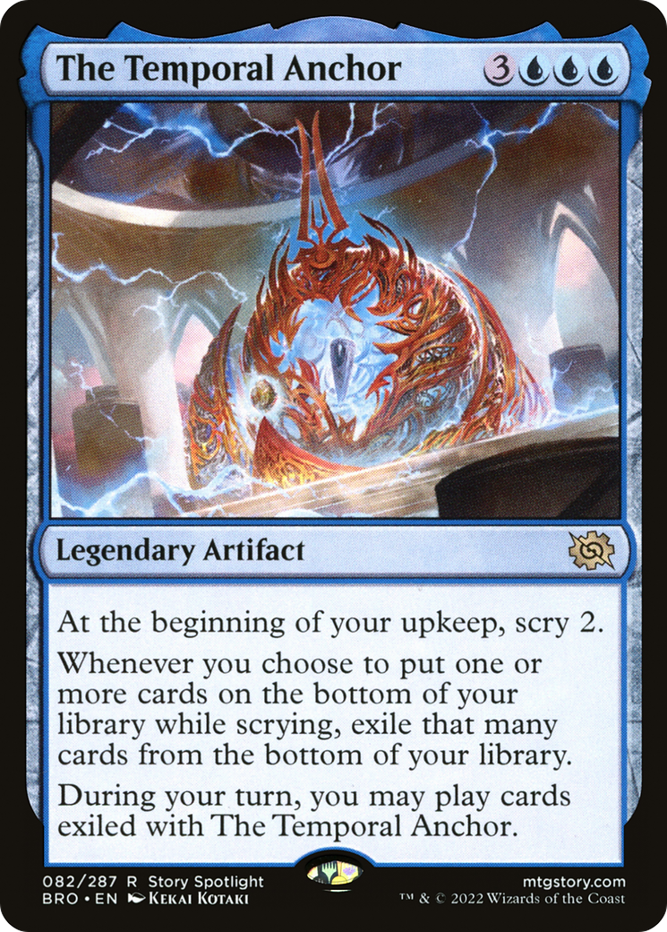 The Temporal Anchor (BRO-082) - The Brothers' War Foil