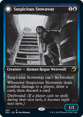 Suspicious Stowaway // Seafaring Werewolf (DBL-080) - Innistrad: Double Feature: (Double Faced Transform)