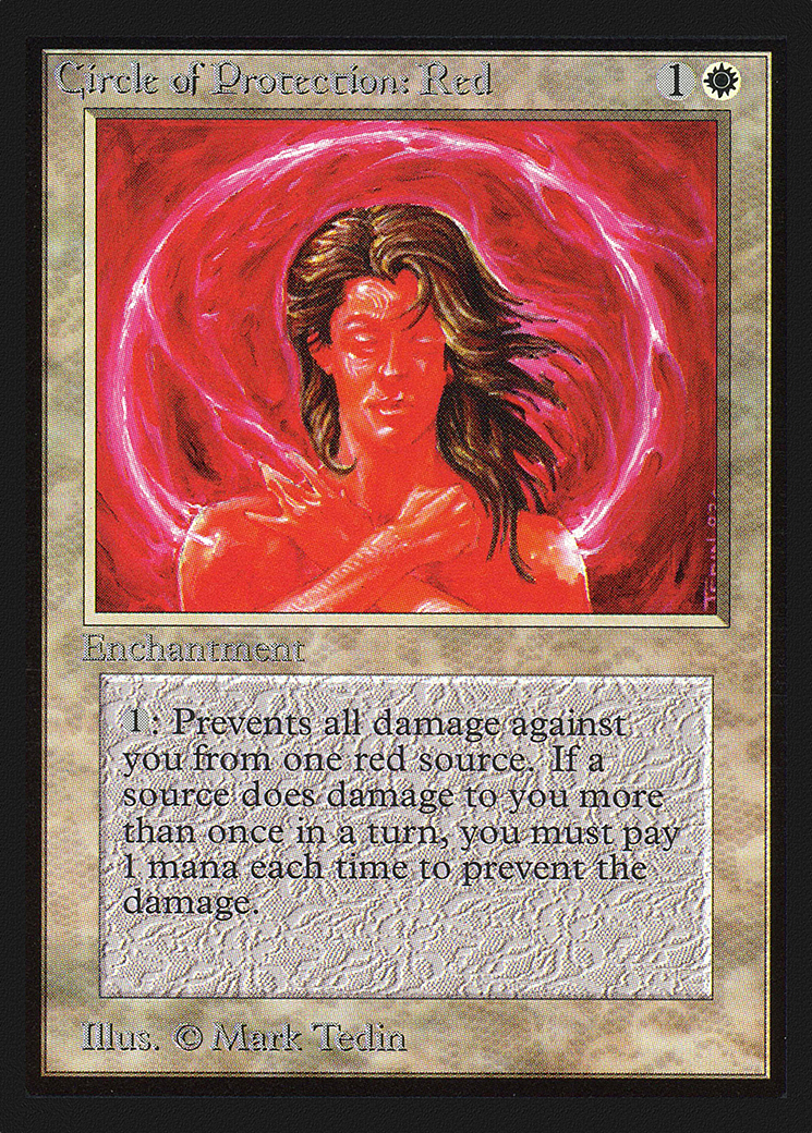 Circle of Protection: Red (CED-) - Collectors' Edition