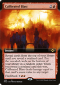 Calibrated Blast (MH2-456) - Modern Horizons 2: (Extended Art)