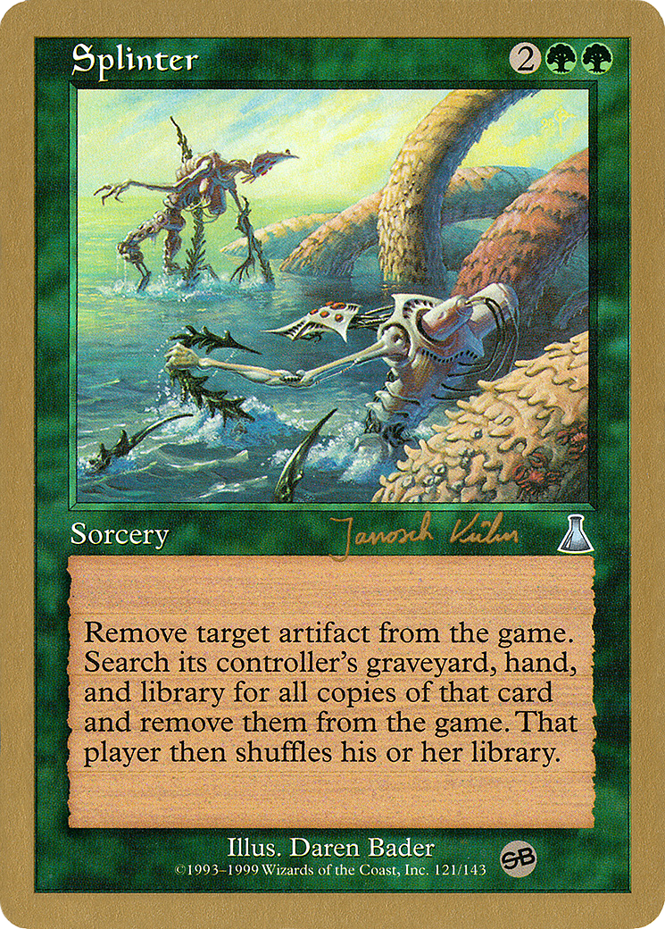 Splinter (WCD-JK121SB) - World Championship Decks 2000