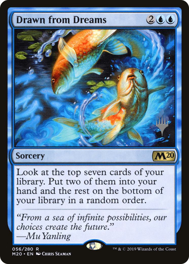 Drawn from Dreams (PPM20-56P) - Core Set 2020 Promos Foil