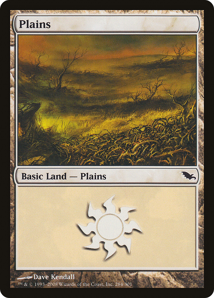 Plains (SHM-284) - Shadowmoor Foil