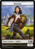 Soldier (M21-005) - Core Set 2021 Tokens Foil