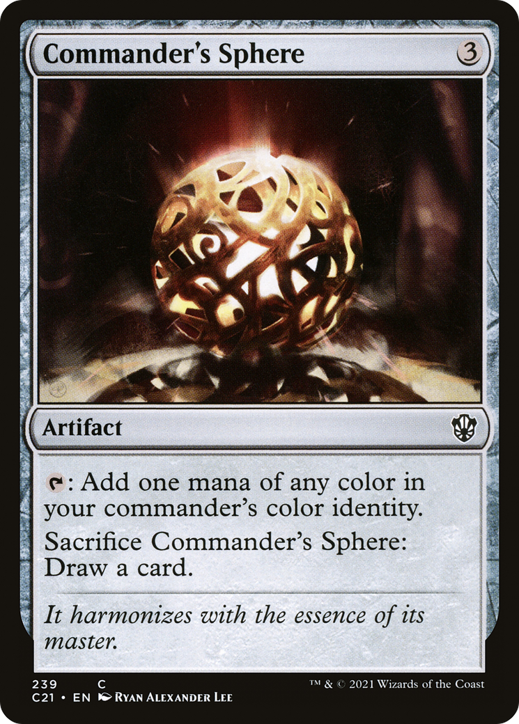Commander's Sphere (C21-239) - Commander 2021