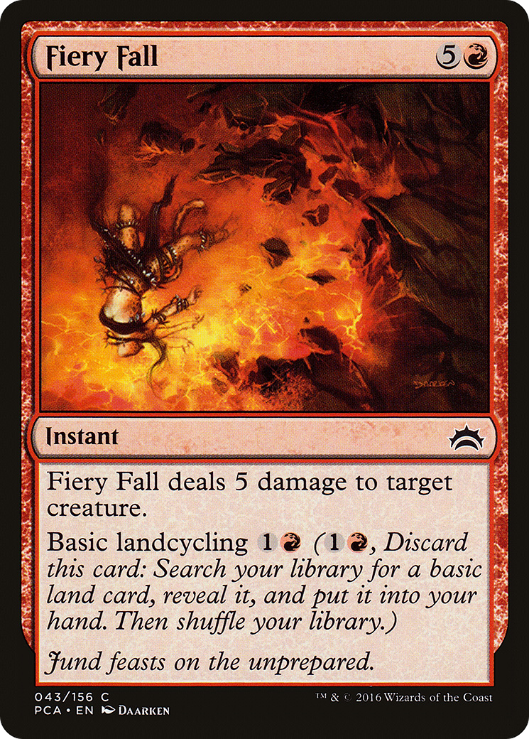 Fiery Fall (PCA-043) - Planechase Anthology