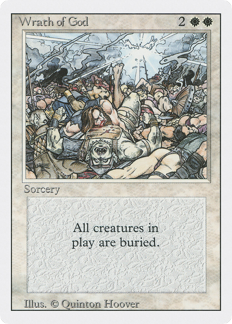 Wrath of God (3ED-046) - Revised Edition