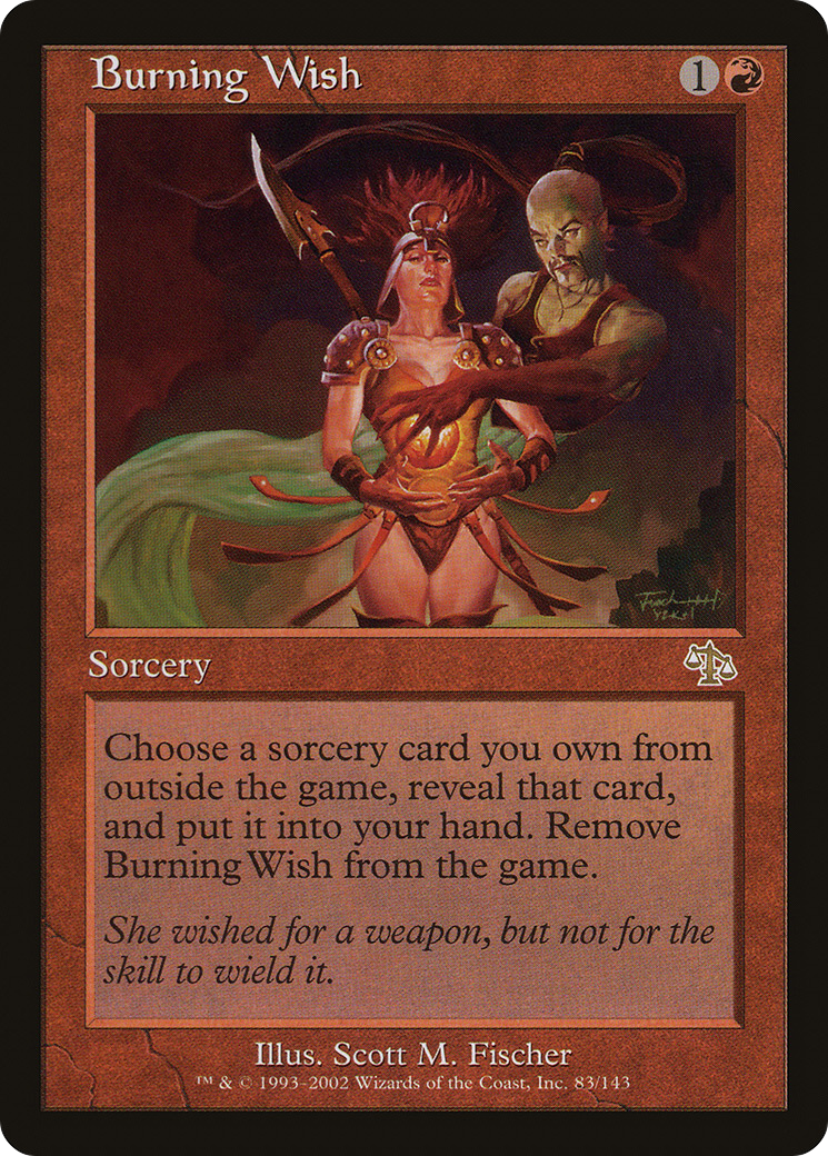Burning Wish (JUD-083) - Judgment