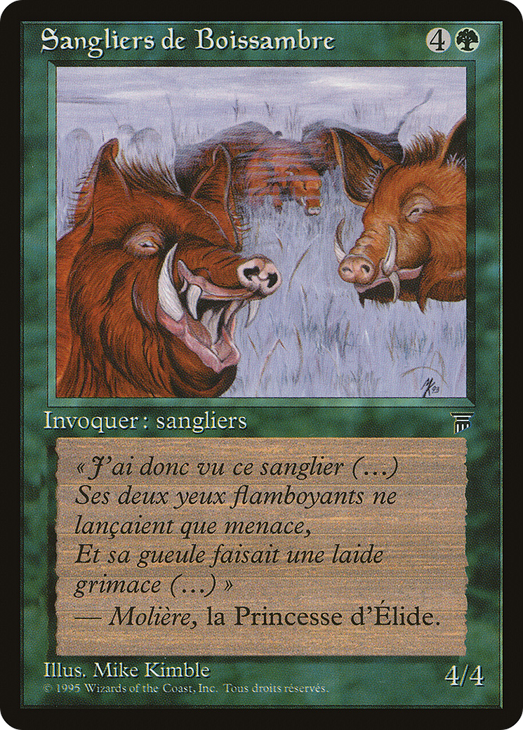 Durkwood Boars (REN-) - Renaissance