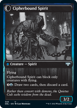 Soulcipher Board // Cipherbound Spirit (DBL-346) - Innistrad: Double Feature: (Double Faced Transform)