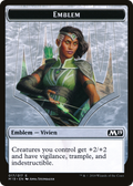 Vivien Reid Emblem (M19-017) - Core Set 2019 Tokens