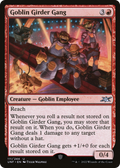 Goblin Girder Gang (UNF-111) - Unfinity Foil