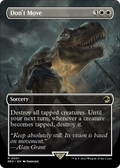 Don't Move (REX-001) - Jurassic World Collection (Borderless) Foil