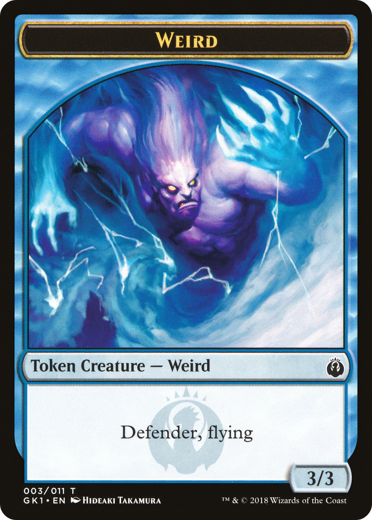 Weird // Goblin (GR1-003) - GRN Guild Kit Tokens