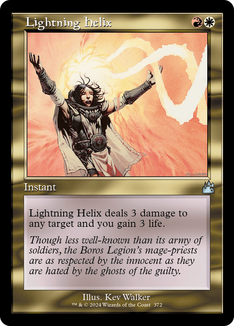 Lightning Helix (RVR-372) - Ravnica Remastered Foil