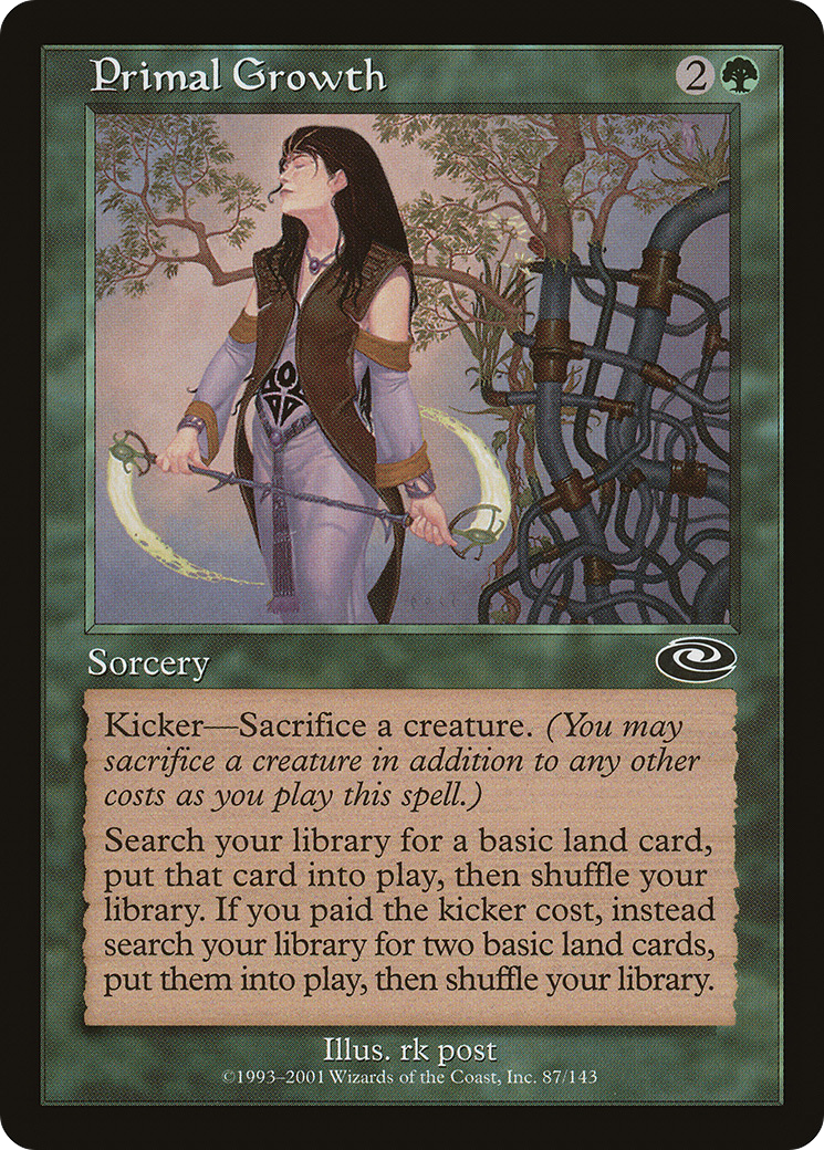 Primal Growth (PLS-087) - Planeshift Foil