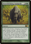 Overwhelming Stampede (M11-189) - Magic 2011 Foil