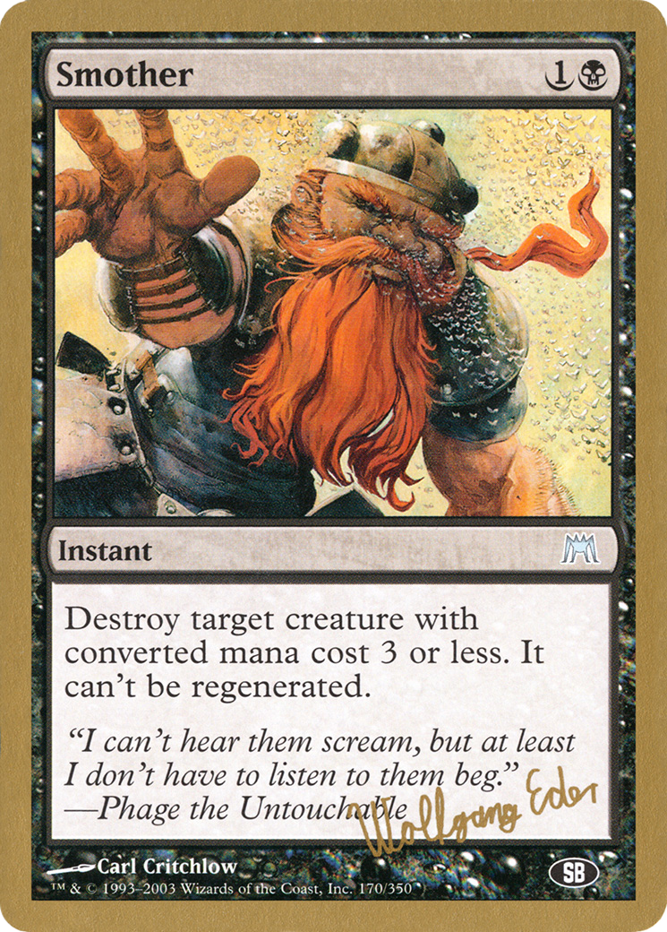 Smother (WCD-WE170SB) - World Championship Decks 2003
