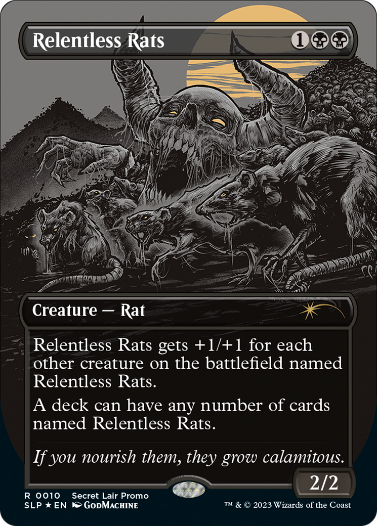 Relentless Rats (SLP-010) - Secret Lair Showdown