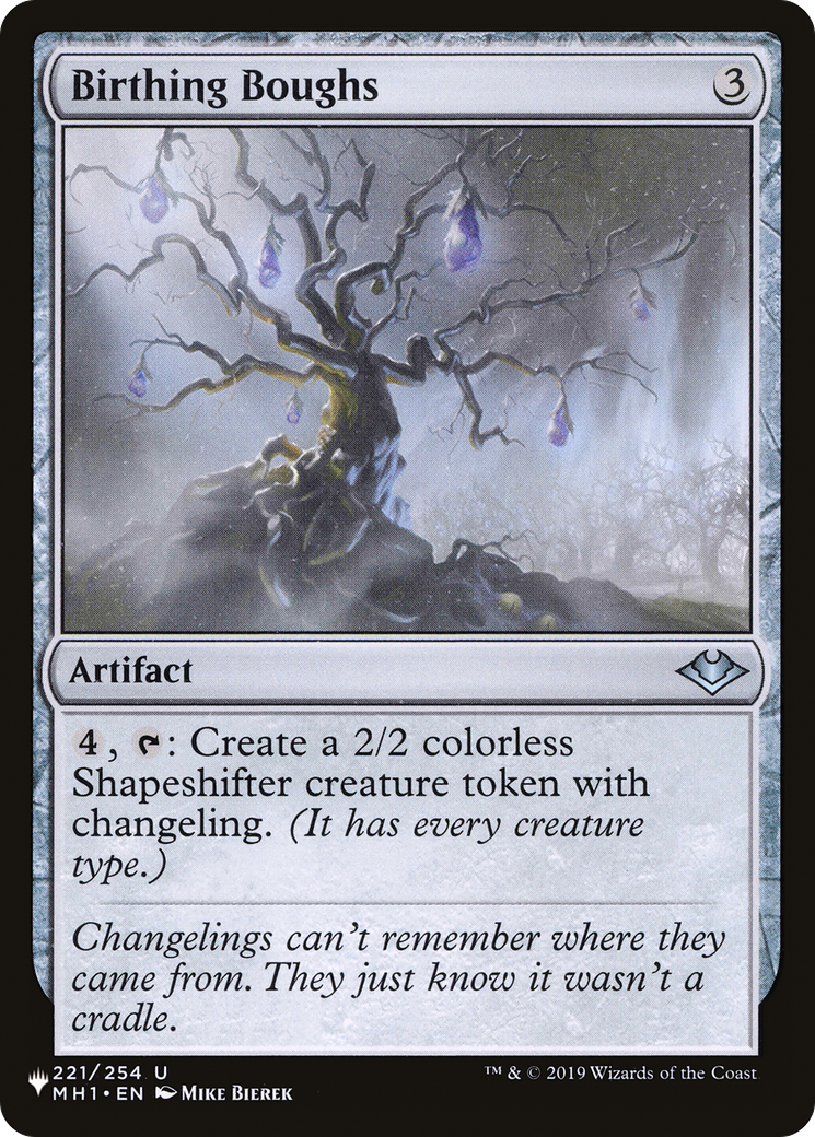 Birthing Boughs (LIST-221/254) - The List