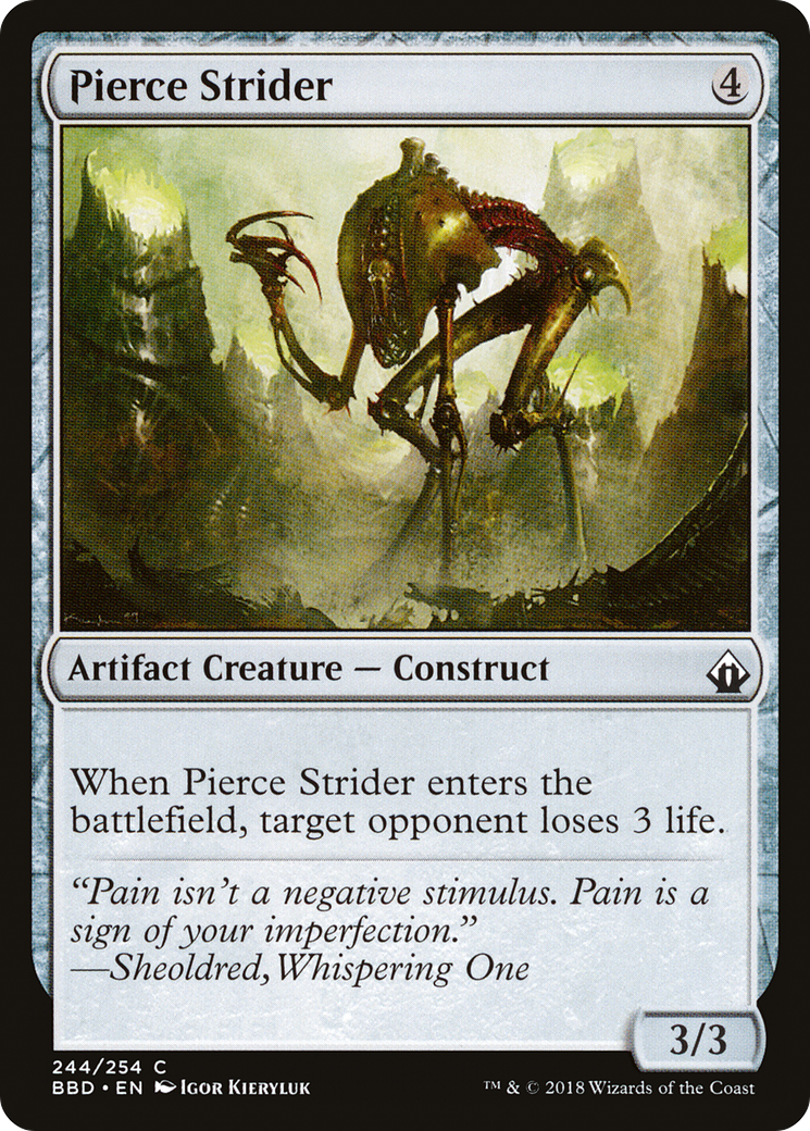Pierce Strider (BBD-244) - Battlebond Foil