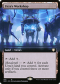 Urza's Workshop (BRC-051) - The Brothers' War Commander: (Extended Art) Foil