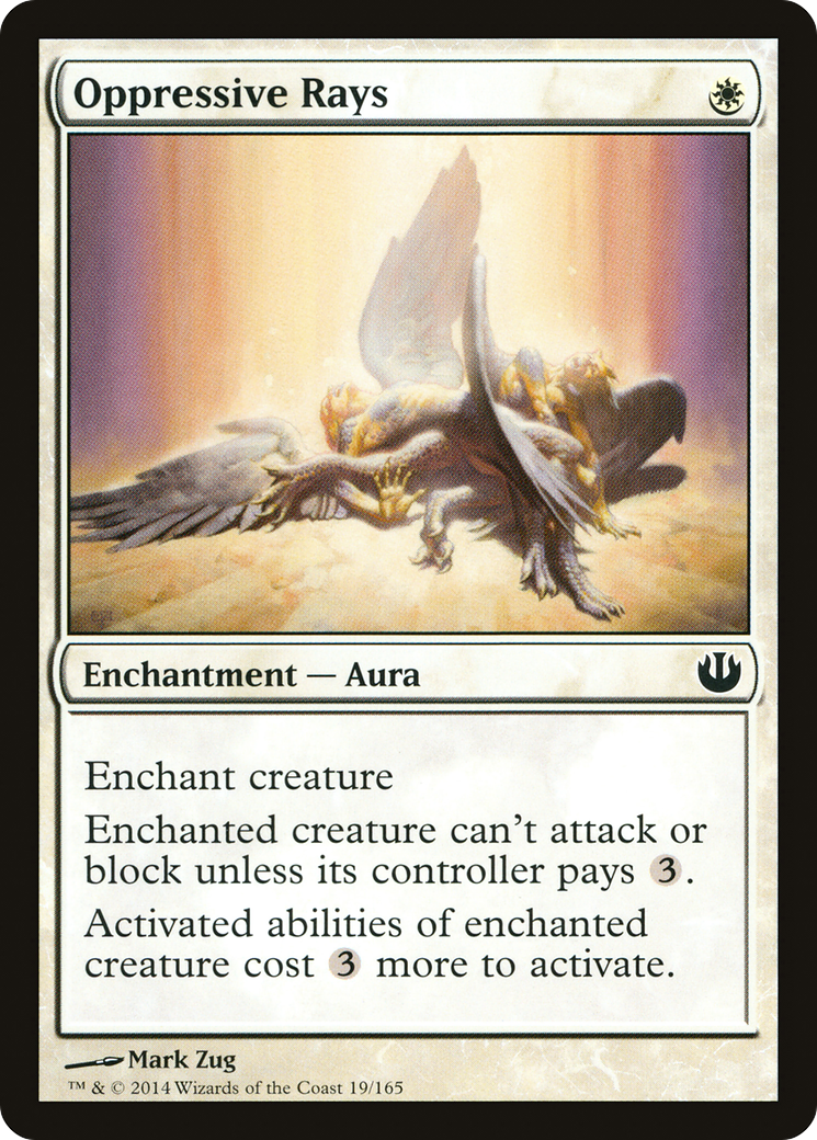 Oppressive Rays (JOU-019) - Journey into Nyx Foil