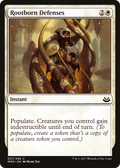 Rootborn Defenses (MM3-021) - Modern Masters 2017 Foil