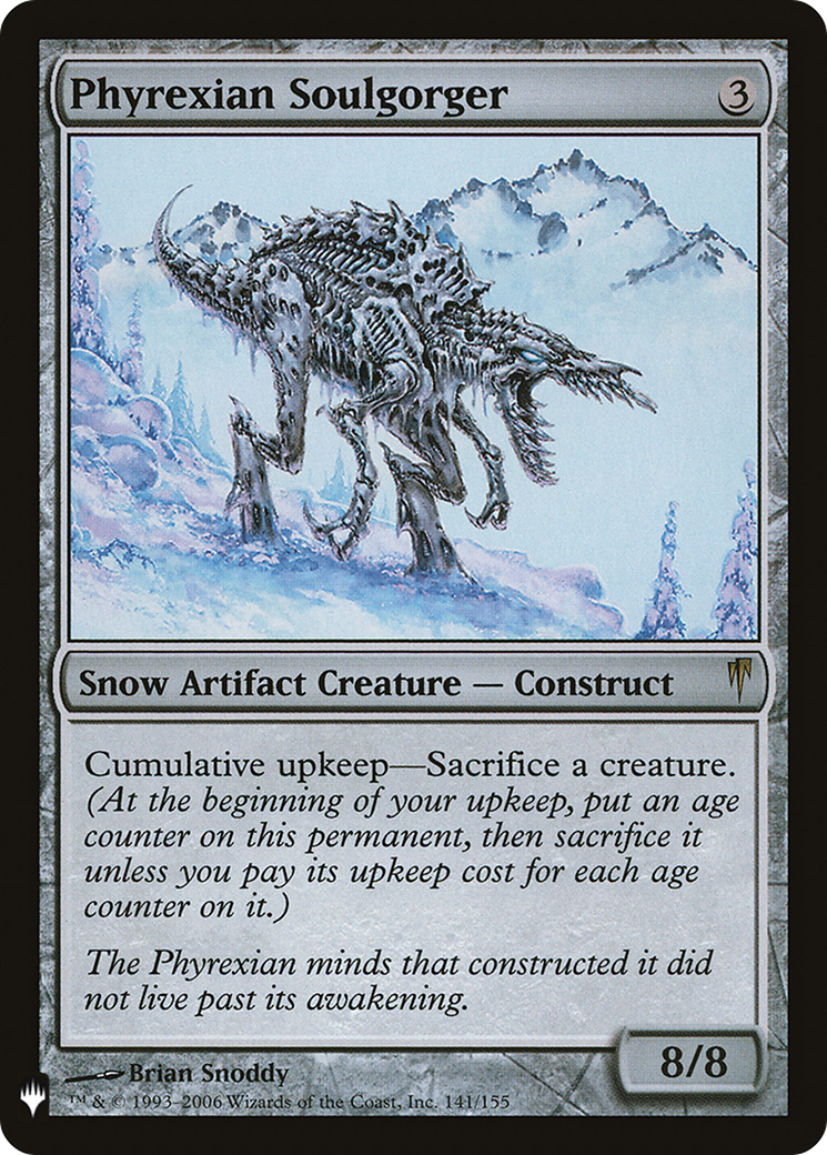 Phyrexian Soulgorger (LIST-CSP-141) - The List