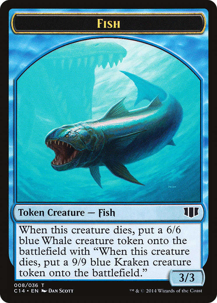 Fish (C14-008) - Commander 2014 Tokens