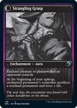 Vengeful Strangler // Strangling Grasp (DBL-126) - Innistrad: Double Feature: (Double Faced Transform)