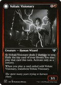 Voltaic Visionary // Volt-Charged Berserker (DBL-450) - Innistrad: Double Feature: (Double Faced Transform) Foil