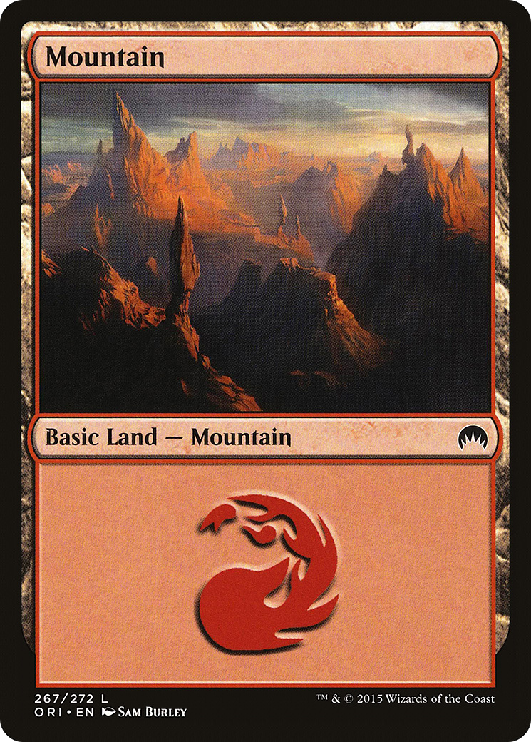 Mountain (ORI-267) - Magic Origins Foil
