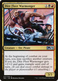 Dire Fleet Warmonger (M21-217) - Core Set 2021 Foil